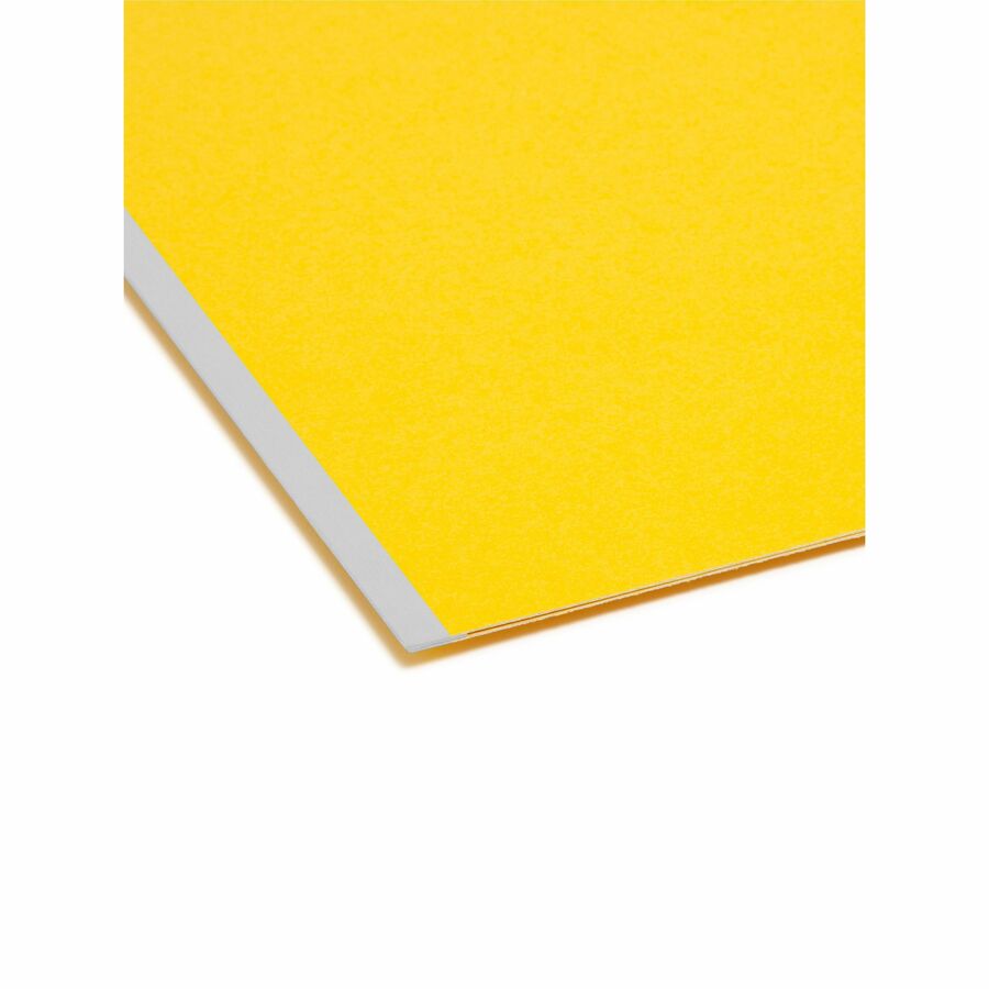 Smead Colored 1/3 Tab Cut Letter Recycled Fastener Folder