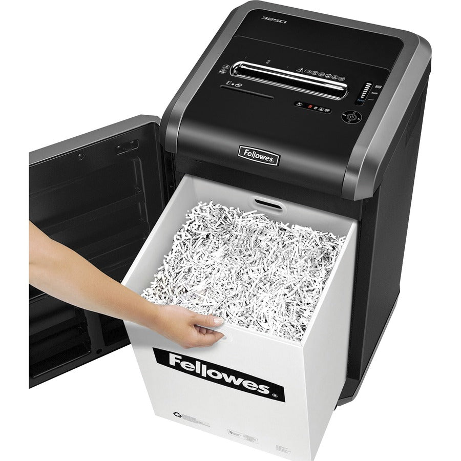 Fellowes Powershred 325Ci 100% Jam-Proof Cross-Cut Shredder