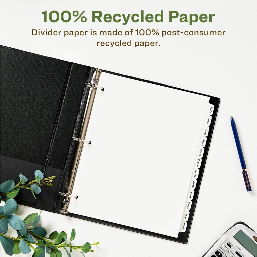 Avery® Eco-friendly Index Makers Dividers