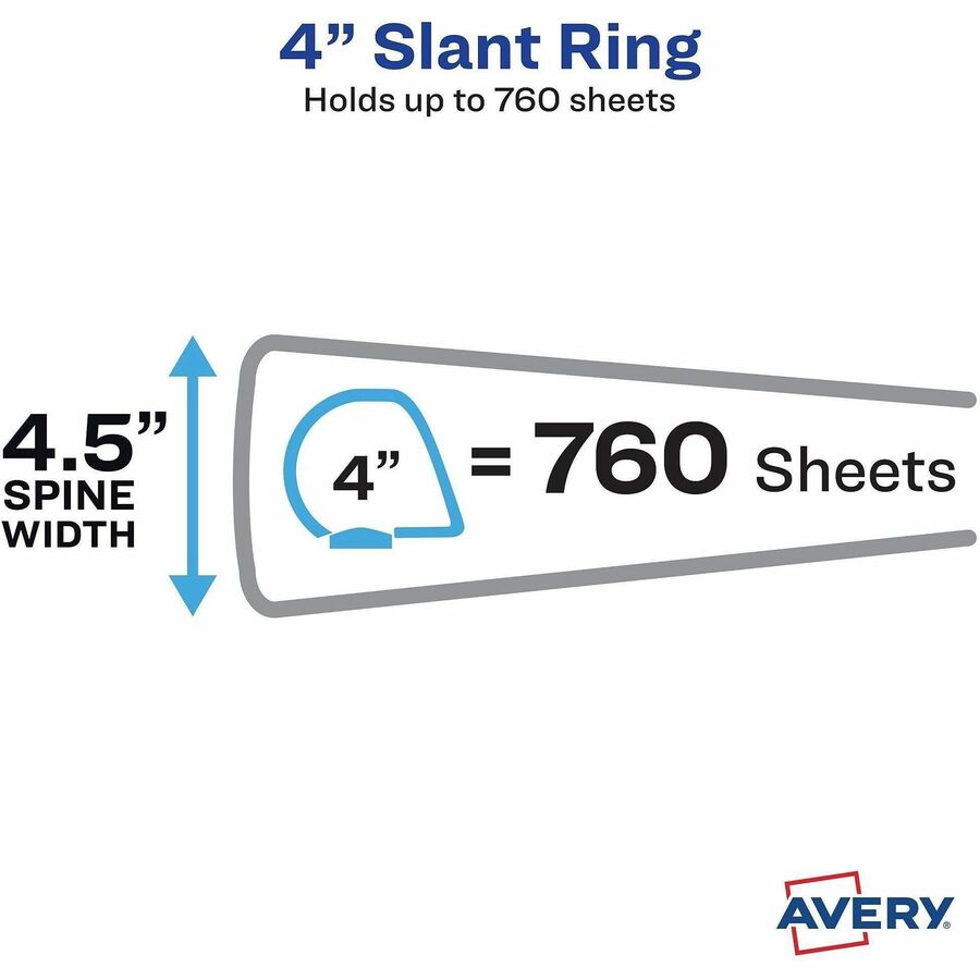Avery® TouchGuard View 3 Ring Binder