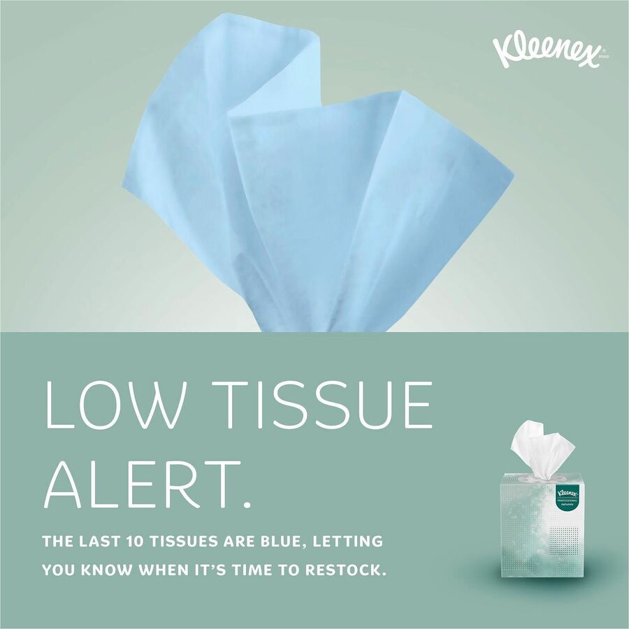Kleenex Professional Naturals Facial Tissue Cube for Business