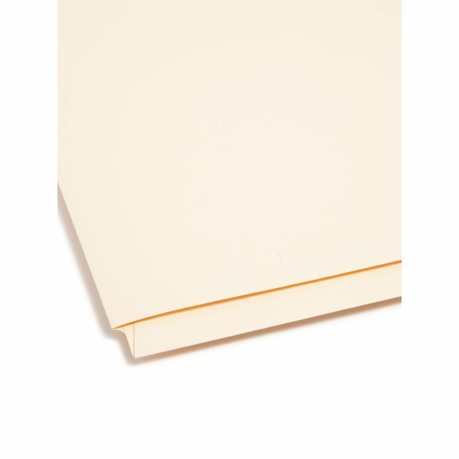 Smead Straight Tab Cut Letter Recycled Fastener Folder
