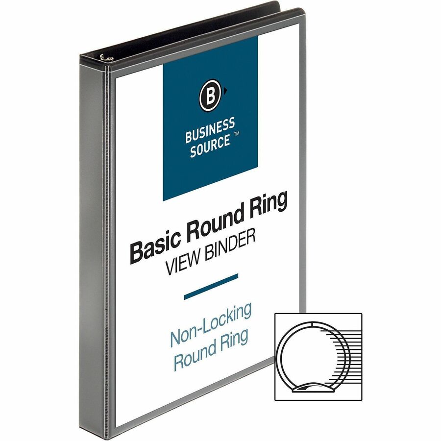 Business Source Round-ring View Binder