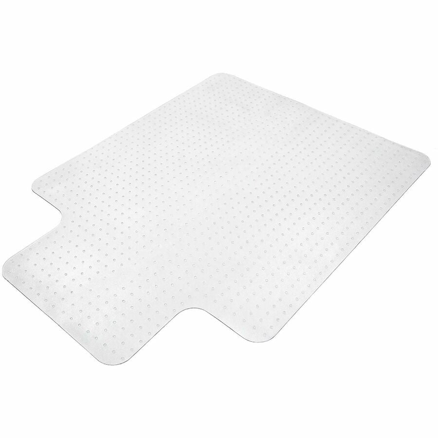 Lorell Lipped Chair Mat for Low-Pile Carpet - 45" x 53"