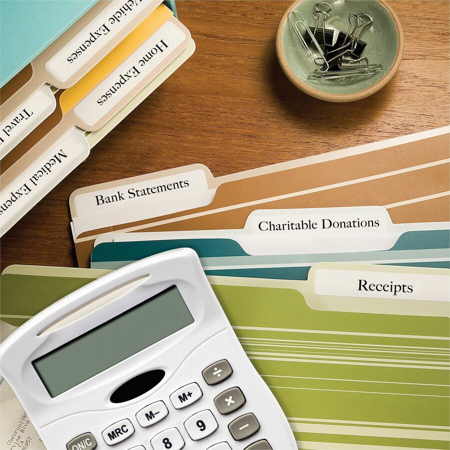 Avery® TrueBlock File Folder Labels