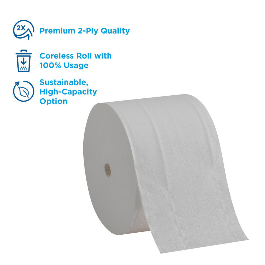 Angel Soft Professional Series Premium Embossed Coreless Toilet Paper