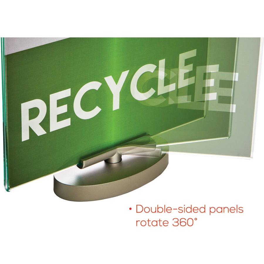 Deflecto Swivel Sign Holder
