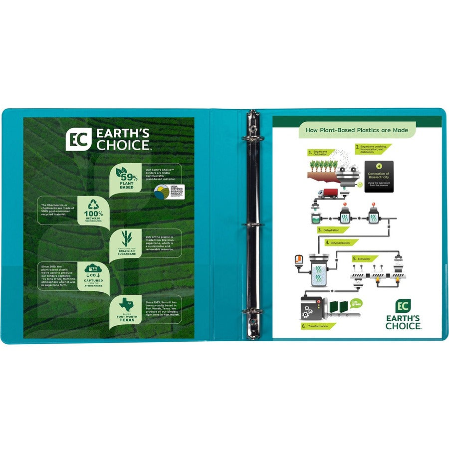 Samsill Earth's Choice Plant-based View Binders