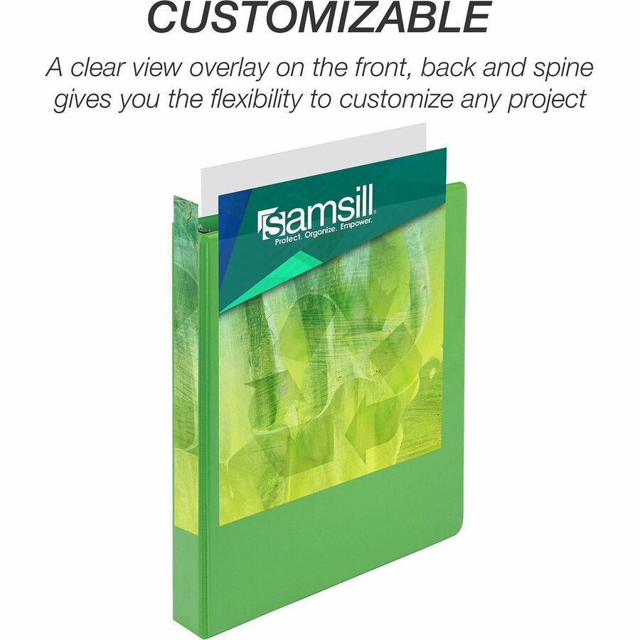 Samsill Earth's Choice Plant-based View Binders