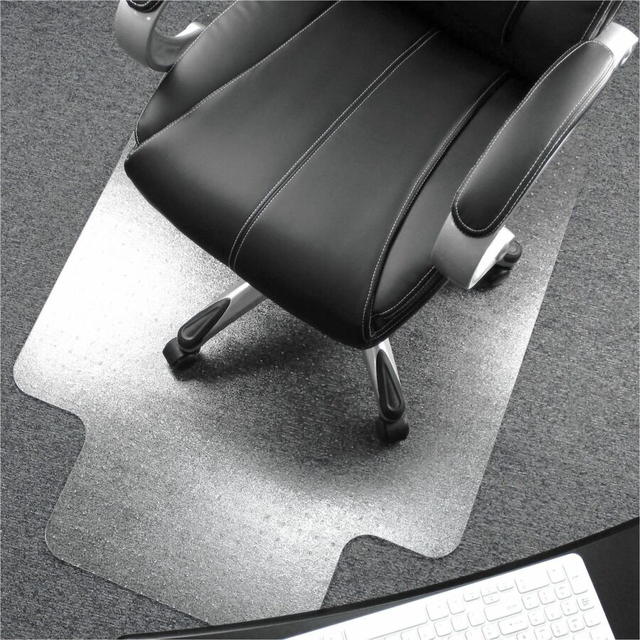 Floortex Cleartex Ultimat Polycarbonate Lipped Chair Mat for Carpets up to 1/2" - 48"