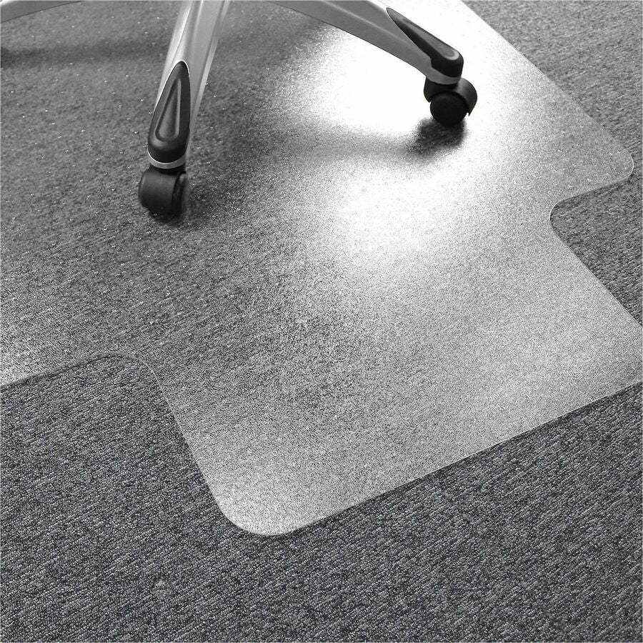 Floortex Cleartex Ultimat Polycarbonate Lipped Chair Mat for Carpets up to 1/2" - 48"