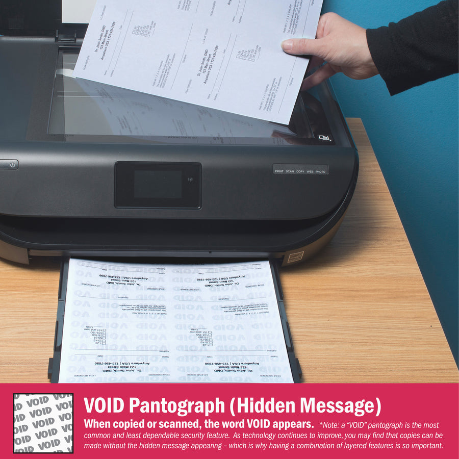 DocuGard Premier Medical Security Paper