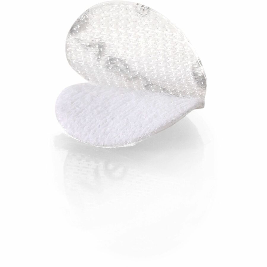 VELCRO® Thin Clear Fasteners 5/8in Circles Clear 75 ct