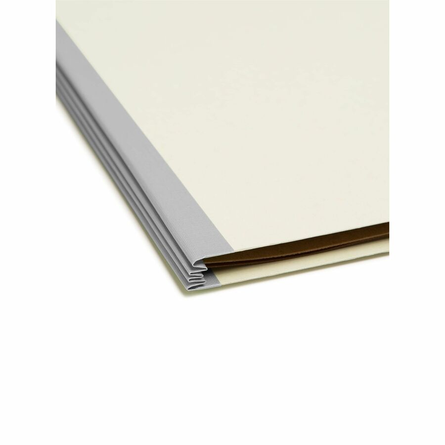 Smead 2/5 Tab Cut Letter Recycled Classification Folder
