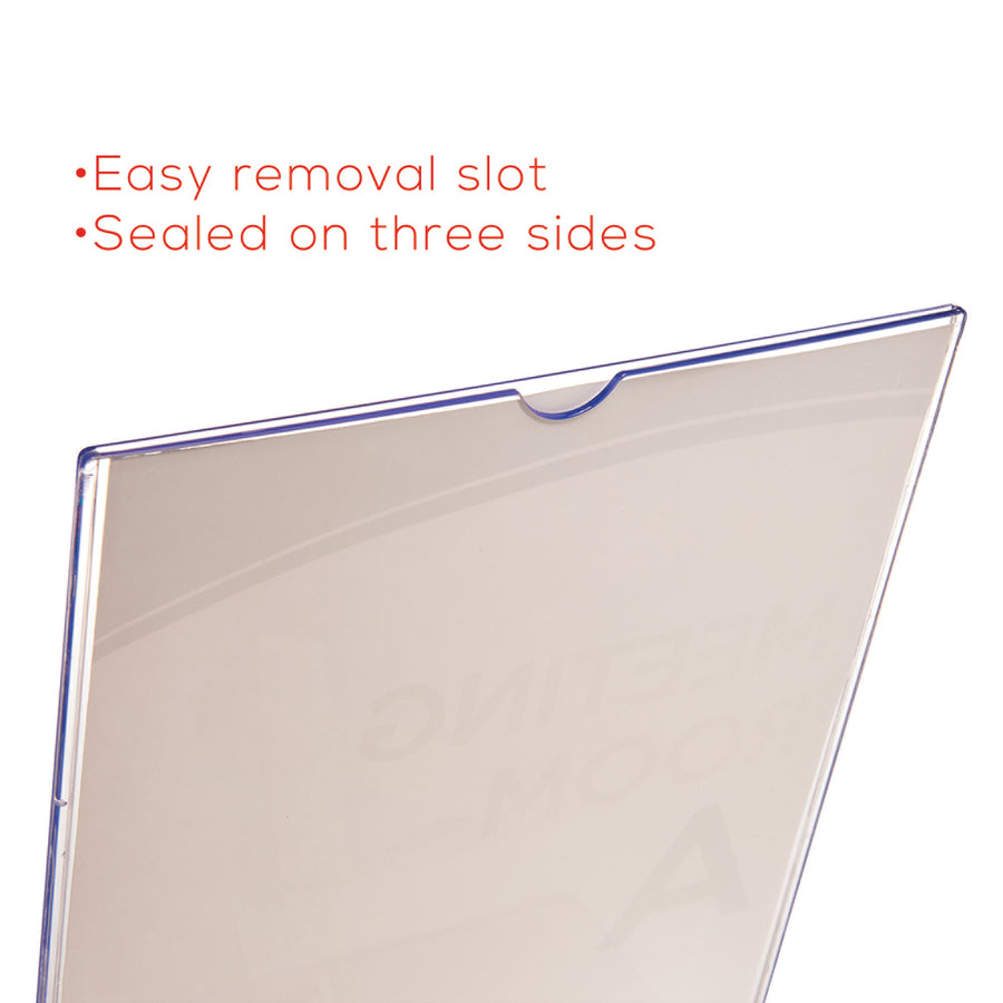 Deflecto Superior Image Double-Sided Sign Holder