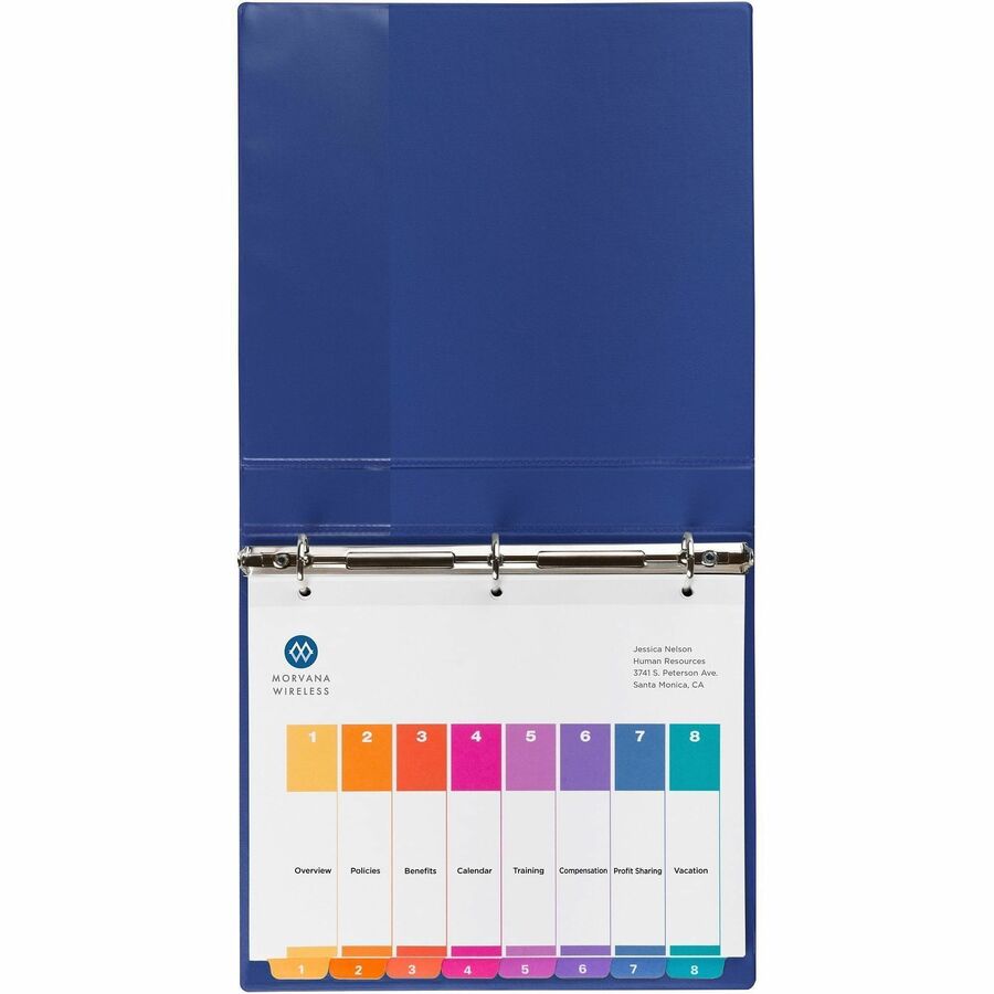 Avery Dividers, 8 Tabs, Ready Index (24 Sets of 11168)