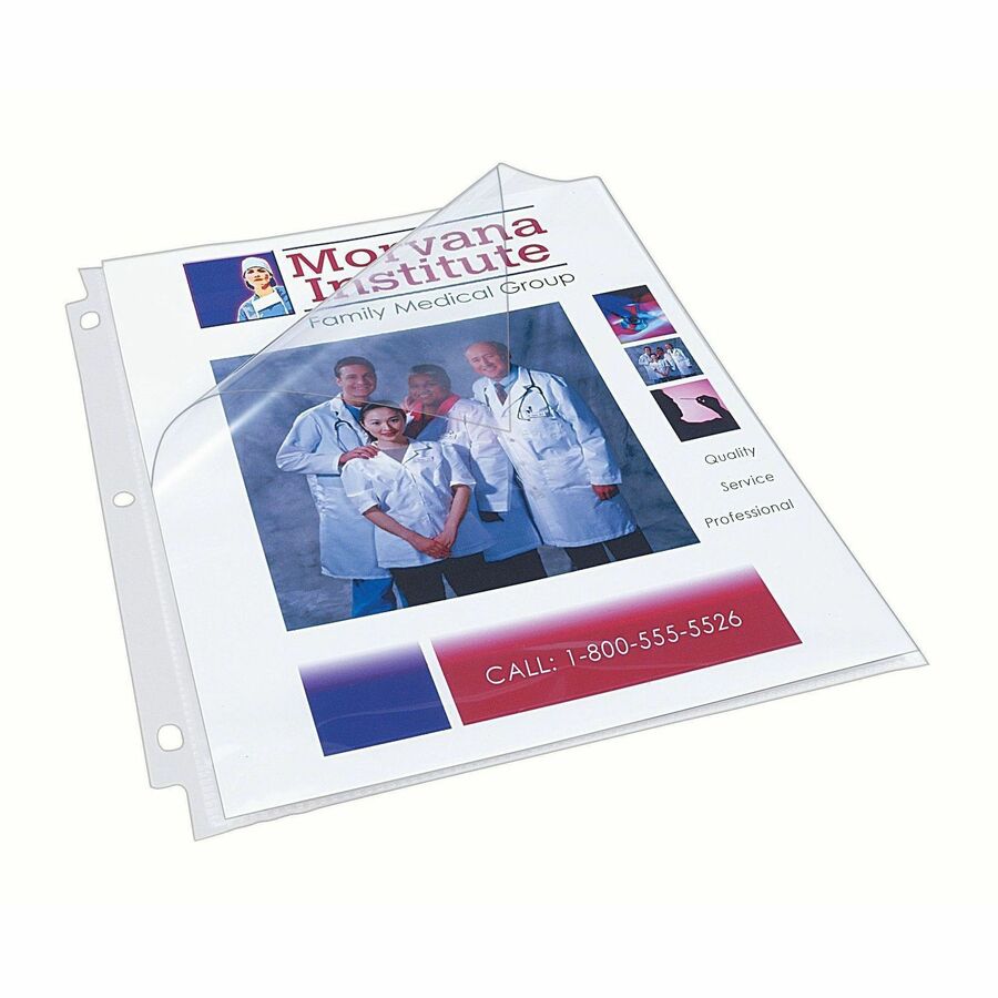 Avery® Quick Load Nonglare Sheet Protectors, Acid-Free, Archival Safe, 50 Protectors
