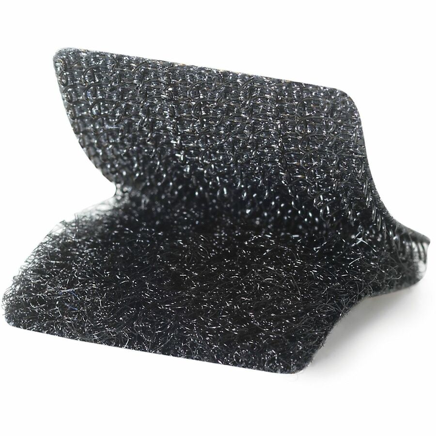 VELCRO® Sticky Back 7/8in Squares Black 12 Ct