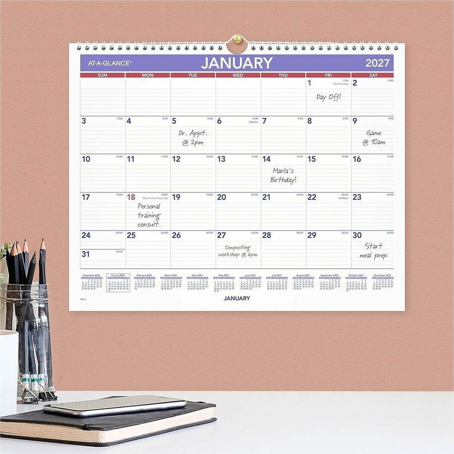 At-A-Glance Wall Calendar