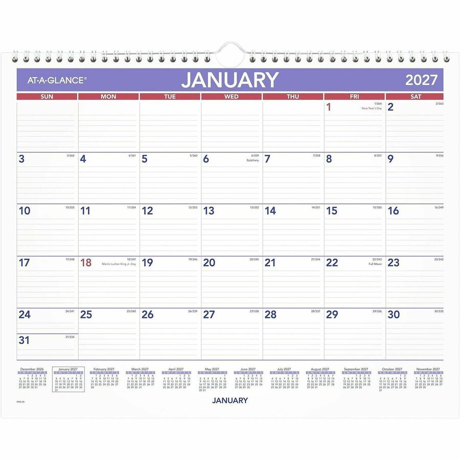 At-A-Glance Wall Calendar