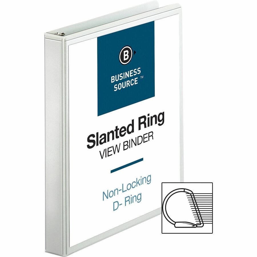 Business Source Basic D-Ring View Binder
