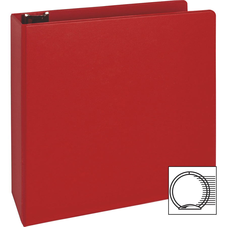 Business Source Basic Round Ring Binders