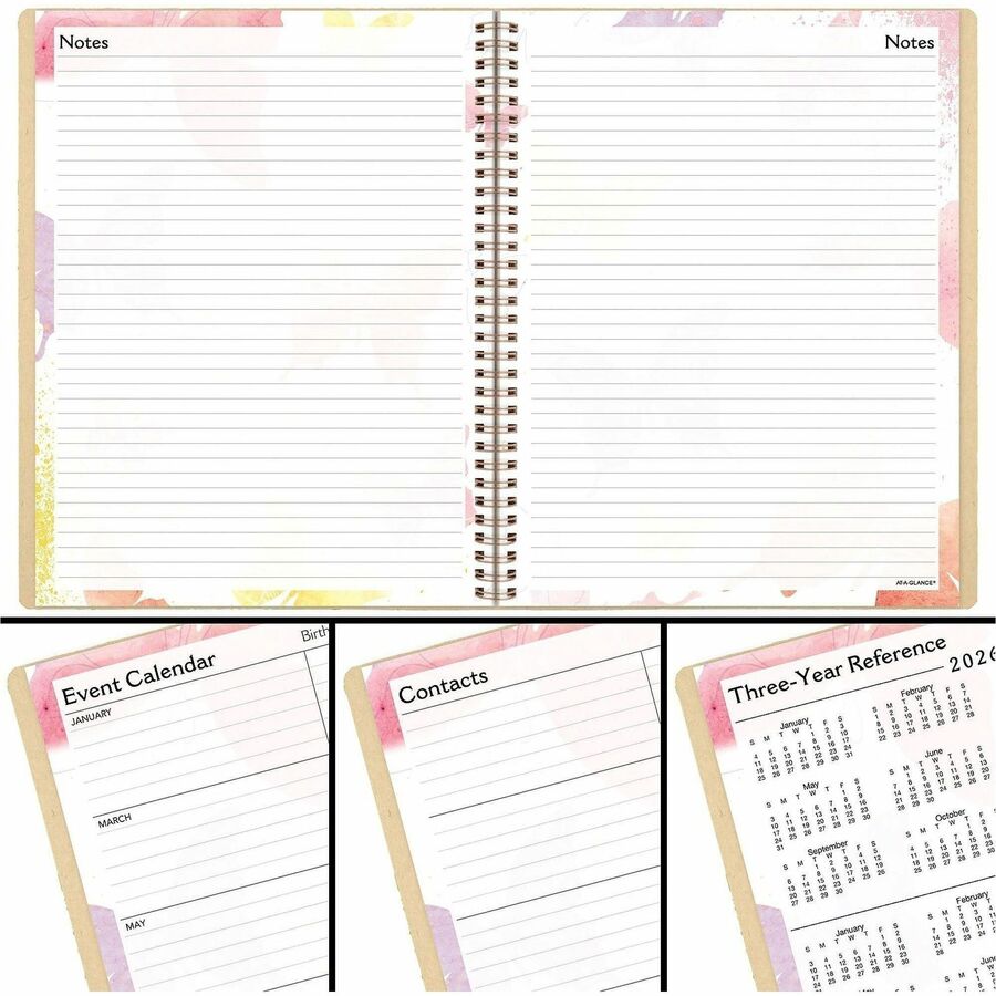 At-A-Glance Watercolors Recycled Planner
