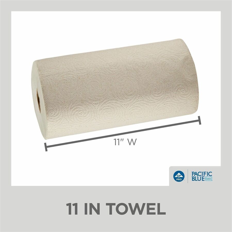Pacific Blue Basic® 2-Ply Perforated Paper Towel Roll