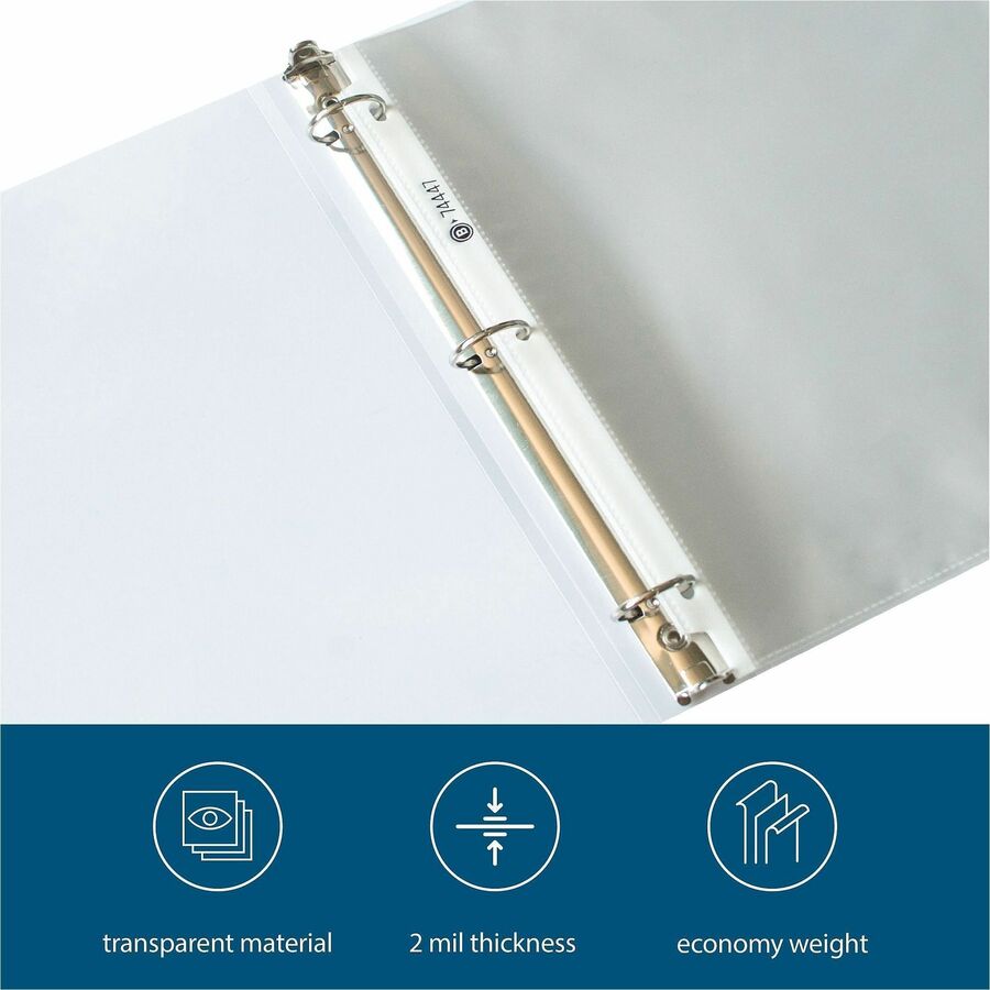 Business Source Economy Weight Sheet Protectors