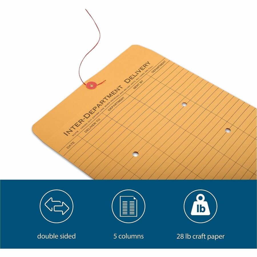Business Source 2-sided Inter-Department Envelopes