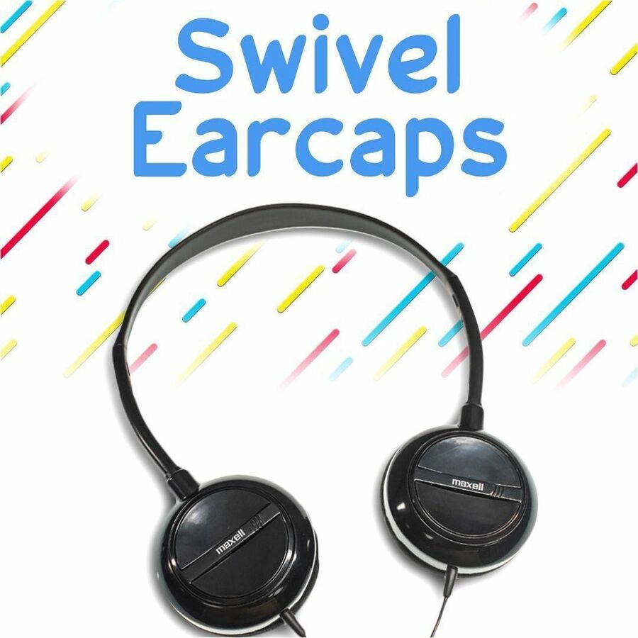 Maxell Lightweight Stereo Headphones