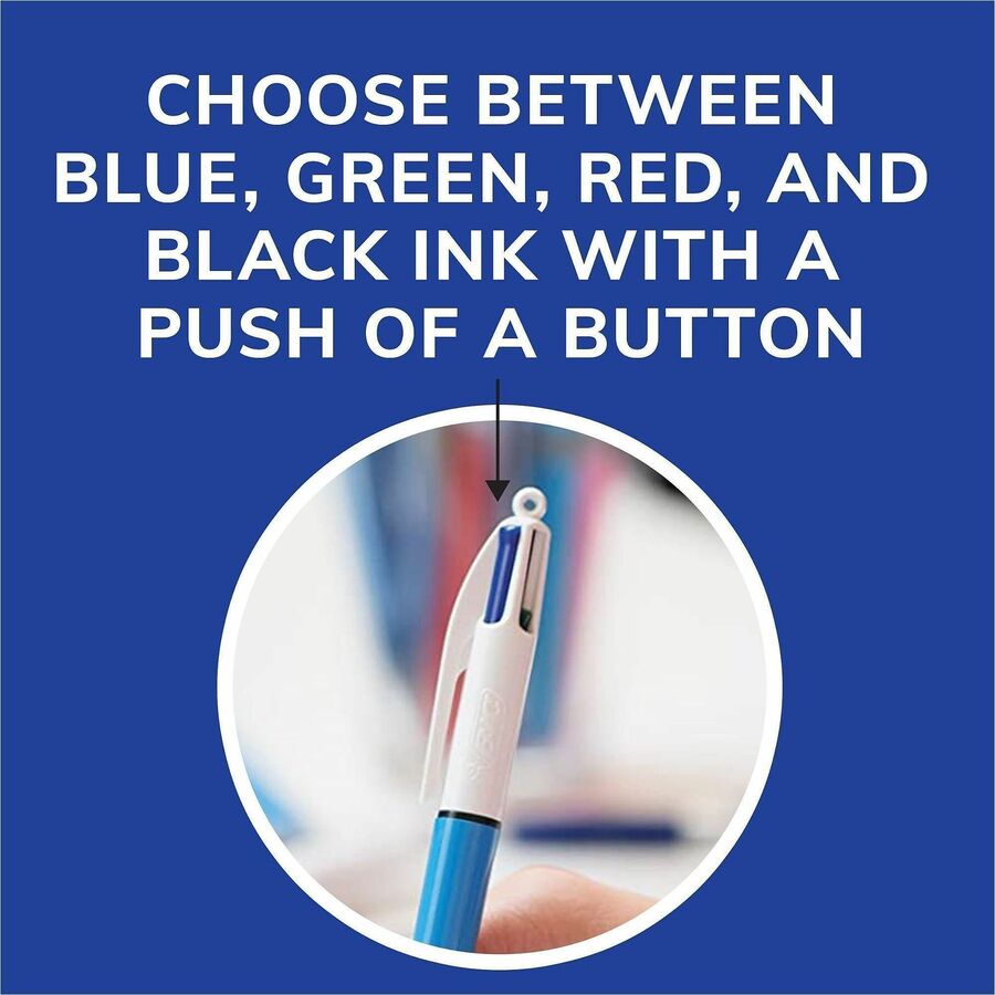 BIC 4-Color Retractable Ball Pen