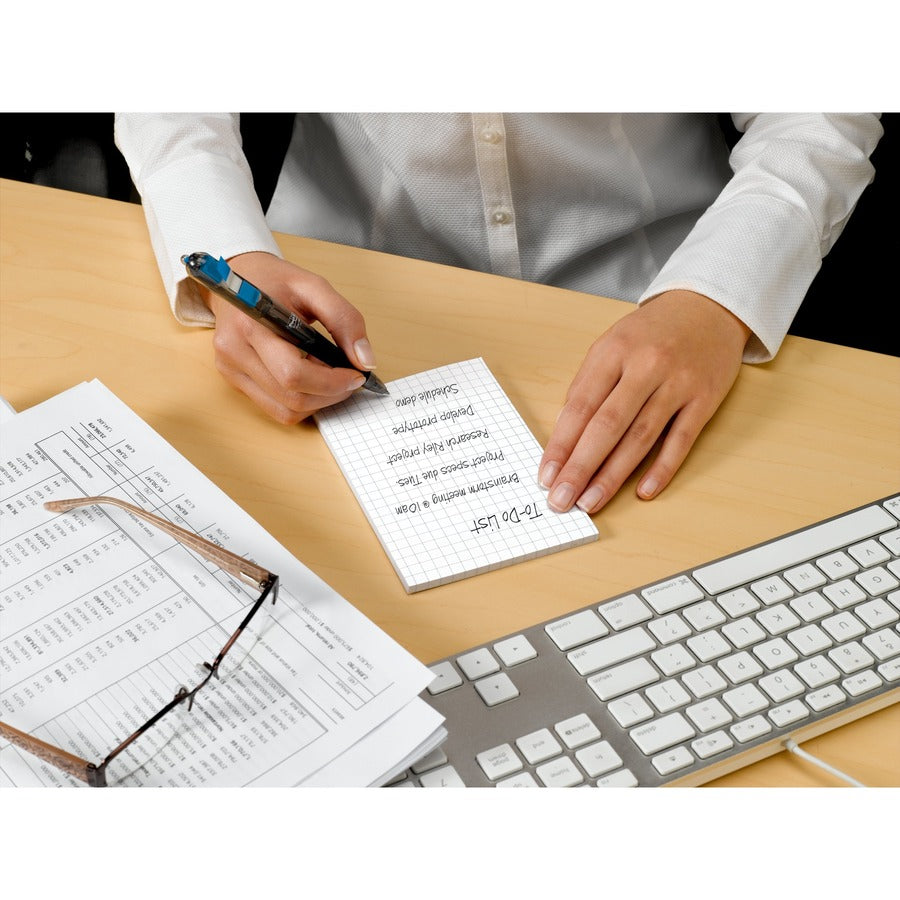 Post-it® Grid-Lined Notes