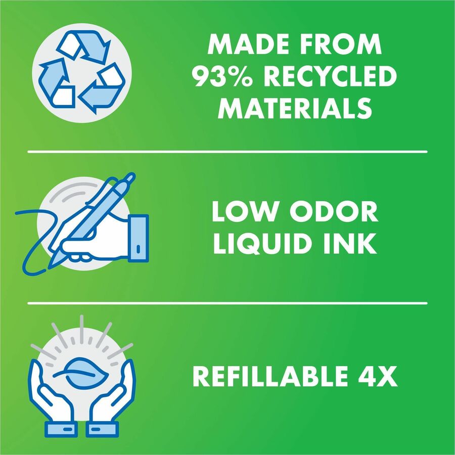 Pilot BeGreen Refillable VBoard Dry-erase Marker