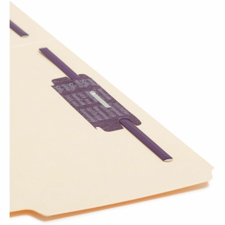 Smead 1/3 Tab Cut Letter Recycled Fastener Folder