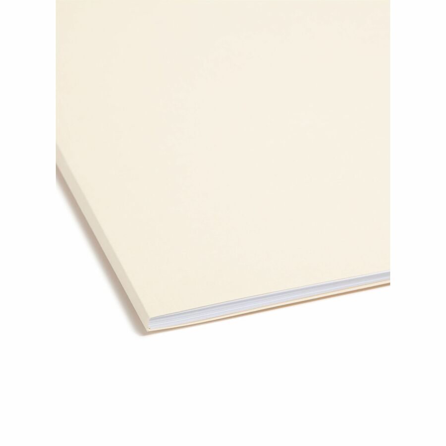 Smead 1/3 Tab Cut Letter Recycled Fastener Folder