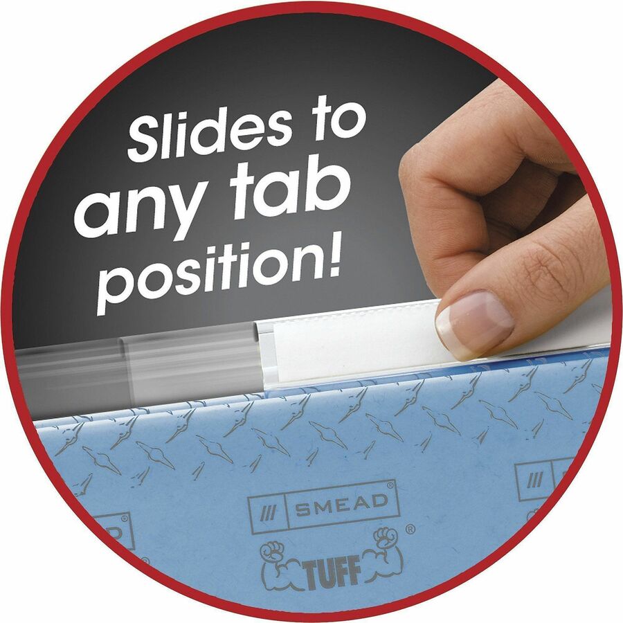 Smead Easy Slide Hanging Folder Tabs