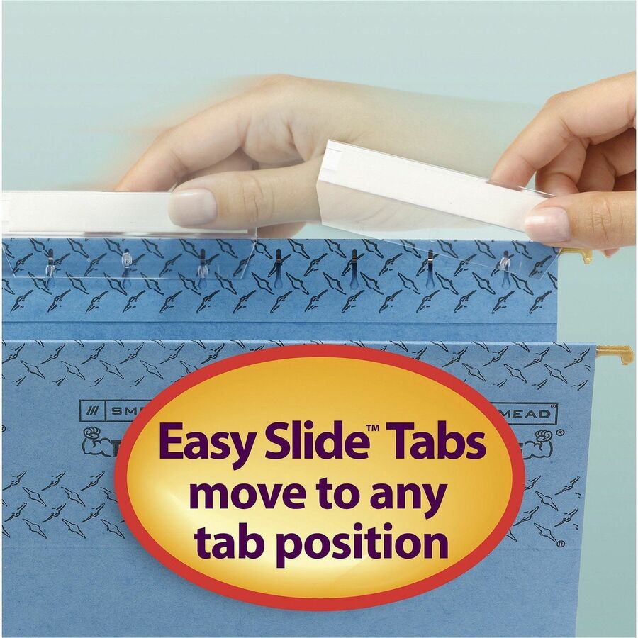 Smead Easy Slide Hanging Folder Tabs