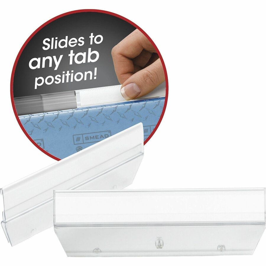 Smead Easy Slide Hanging Folder Tabs