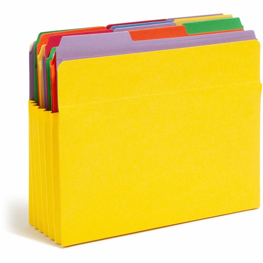 Smead Straight Tab Cut Letter Recycled File Pocket