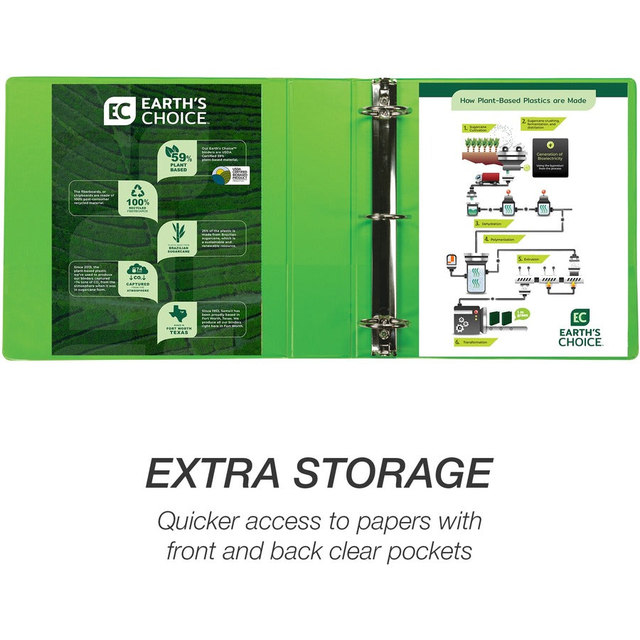 Samsill Earth's Choice Plant-based View Binders