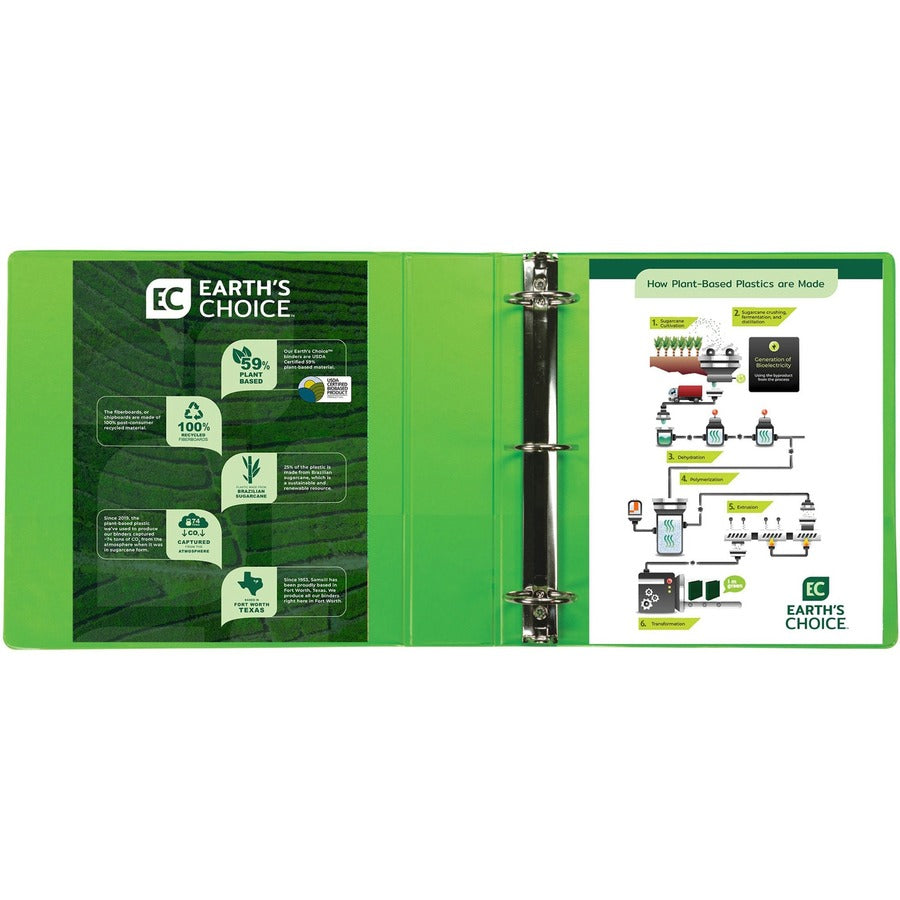 Samsill Earth's Choice Plant-based View Binders