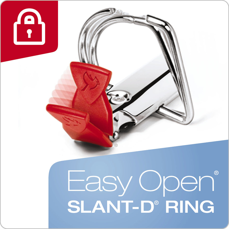 Cardinal® FreeStand Easy Open Slant-D Ring Binder