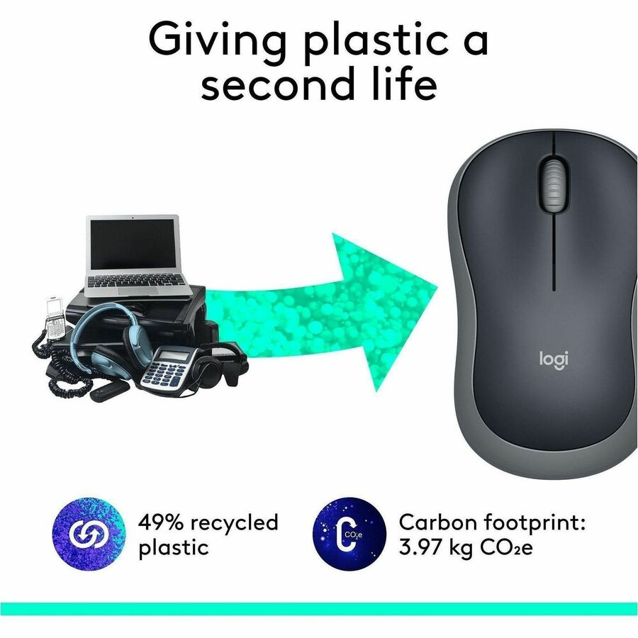 Logitech Plug-and-Play Wireless Mouse