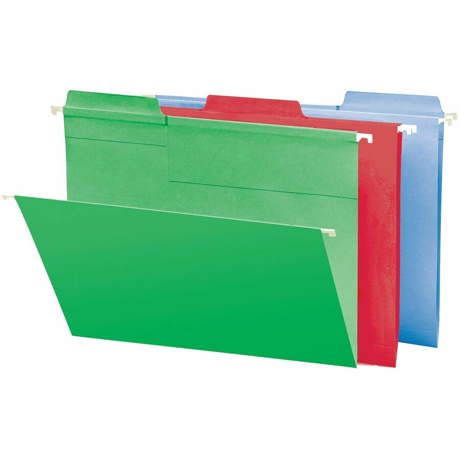 Smead FasTab 1/3 Tab Cut Legal Recycled Hanging Folder