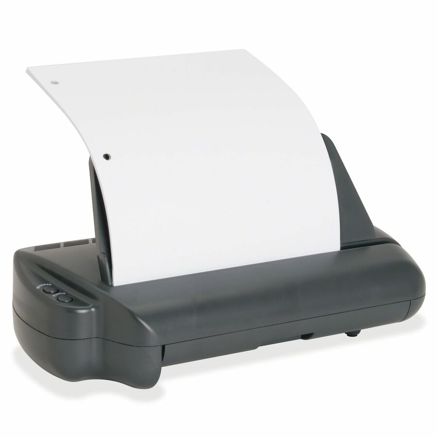 Business Source Electric Adjustable 3-hole Punch