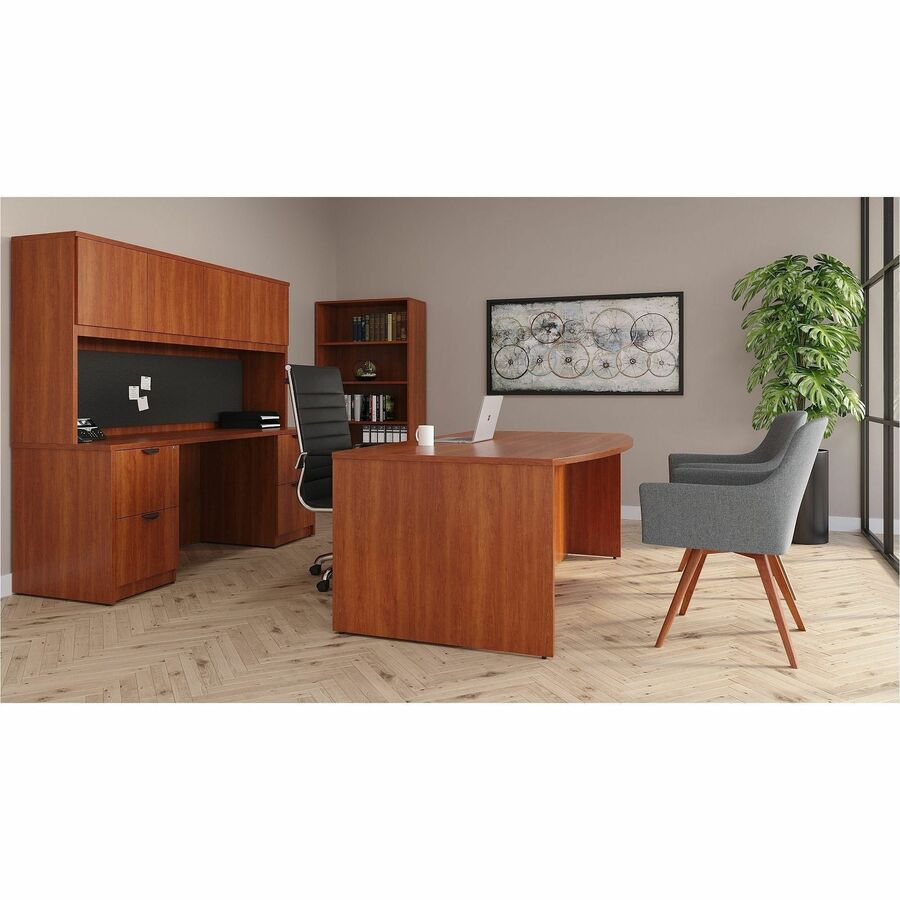 Lorell Essentials Series Hutch Tackboards