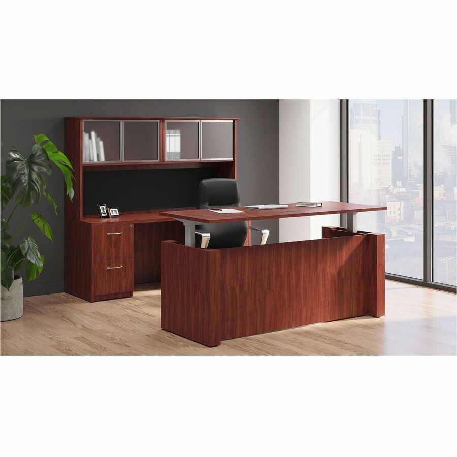 Lorell Essentials Series Hutch Tackboards