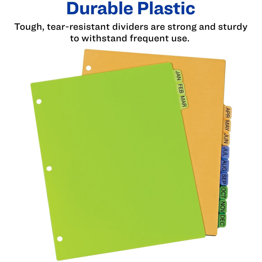 Avery® Preprinted A-Z Plastic Dividers