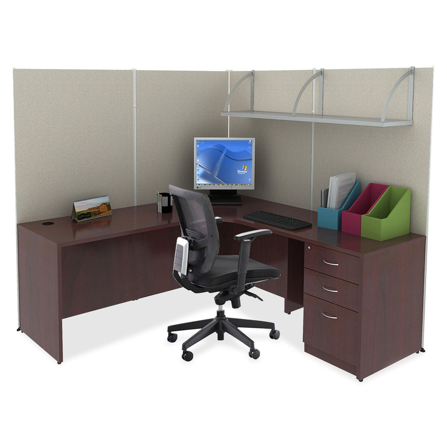Lorell Essentials Series Rectangular Desk Shell